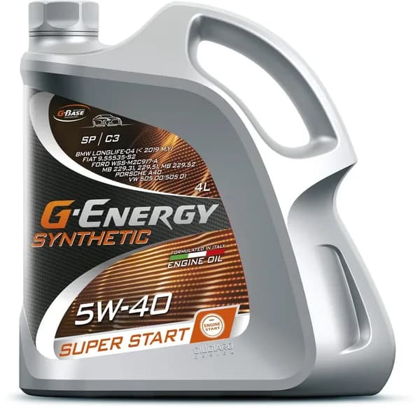 G-Energy Synthetic Super Start 5W-40