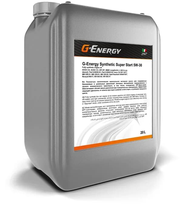 G-Energy Synthetic Super Start 5W-30